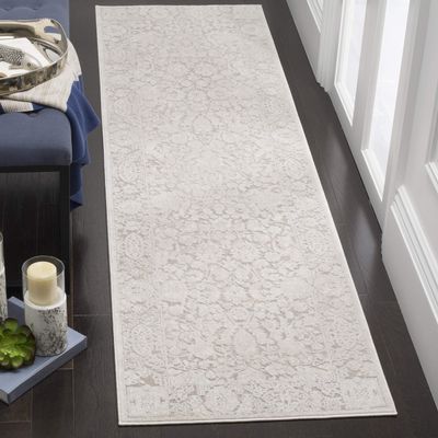 SAFAVIEH Reflection Collection Runner Rug - 2'3" x 16', Beige & Cream, Non-Shedding & Easy Cleaning, Ideal for Living Room, Bedroom (RFT667A)