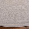 SAFAVIEH Area Rug 3' Round - Reflection Collection - Cream & Ivory, Non-Shedding & Easy Cleaning, Ideal for Living Room, Bedroom (RFT665D) view 4