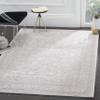SAFAVIEH Area Rug 3' Square - Reflection Collection - Beige & Cream, Non-Shedding & Easy Cleaning, Ideal for Living Room, Bedroom (RFT663A) view 1