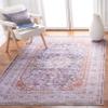 SAFAVIEH Washable Rug Serapi Collection - 8' x 10', Grey & Light Grey, Slip Resistant & Easy to Clean, Ideal for Living Room, Bedroom, Dining Space (SEP550F) view 1