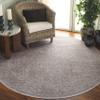 SAFAVIEH Area Rug 3' Round - Reflection Collection - Beige & Cream, Non-Shedding & Easy Cleaning, Ideal for Living Room, Bedroom (RFT670A) view 1
