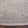 SAFAVIEH Area Rug 3' Round - Reflection Collection - Beige & Cream, Non-Shedding & Easy Cleaning, Ideal for Living Room, Bedroom (RFT670A) view 3