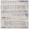 Martha Stewart x SAFAVIEH Shag Rug Collection - 4' x 6', White & Light Grey, Non-Shedding & Easy Cleaning, Ultra Plush Thick Pile, Ideal for Living Room, Foyer, Bedroom, Accent Space (MSR0737A) view 3