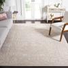 SAFAVIEH Area Rug 5' Square - Reflection Collection - Cream & Ivory, Non-Shedding & Easy Cleaning, Ideal for Living Room, Bedroom (RFT665D) view 1
