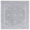 SAFAVIEH Area Rug 3' Square - Reflection Collection - Light Grey & Cream, Non-Shedding & Easy Cleaning, Ideal for Living Room, Bedroom (RFT670C) view 1