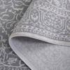 SAFAVIEH Area Rug 3' Square - Reflection Collection - Light Grey & Cream, Non-Shedding & Easy Cleaning, Ideal for Living Room, Bedroom (RFT670C) view 2