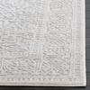 SAFAVIEH Area Rug 3' Square - Reflection Collection - Light Grey & Cream, Non-Shedding & Easy Cleaning, Ideal for Living Room, Bedroom (RFT670C) view 4