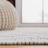 SAFAVIEH Natura Collection Accent Rug - 2' x 3', Ivory, Handmade Wool, Ideal for High Traffic Areas in Entryway, Living Room, Bedroom (NAT332A) view 4