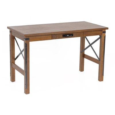American Furniture Classics OS Home and Office 33248 Desk with USB, Hewn Pallet