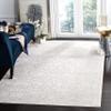 SAFAVIEH Area Rug 3' Square - Reflection Collection - Light Grey & Cream, Non-Shedding & Easy Cleaning, Ideal for Foyer, Living Room, Bedroom (RFT667C) view 1