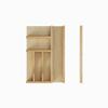 15" Adjustable Drop-In Cutlery Drawer Insert view 3