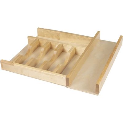 21" Adjustable Drop-In Cutlery Drawer Insert