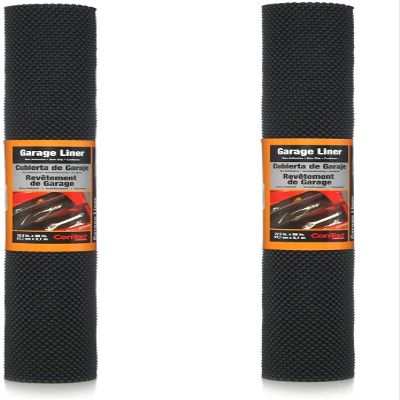 Con-Tact Brand, Black Industrial Grip Premium Adhesive Non-Slip Shelf and Drawer Liner, 22.5 86-Inches, 1 Roll,GLNR-C4P751-06P (Pack of 2)