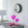 A&B Home Hourglass Rose Pink Sand Timer - Decorative Glass Table Timer for Home Office Decor 3.2" view 4