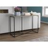 Safdie Console Sofa Table, L44xW16xH29.5 inches, Dark Taupe view 2
