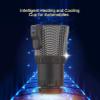 2-In-1 Car Cup FENRUIR Car Coffee Warmer Wine Freeze Iced Coffee Maker, Car And Home, ice coffee maker And Heating Temperature Display Smart Mug view 3