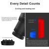 2-In-1 Car Cup FENRUIR Car Coffee Warmer Wine Freeze Iced Coffee Maker, Car And Home, ice coffee maker And Heating Temperature Display Smart Mug view 4