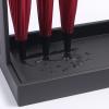 Umbrella Rack Hua Black Metal Umbrella Stand, Modern and Simple Umbrella Rack, with Drip Tray and Hook, for Home Business Hotels, Can Store 12-16 Umbrellas view 4