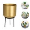 1pc Nordic Iron Flower Vase Removable Floor Decor for Home Office and Events Stylish Arrangement Container for Living Room and Bedroom Adornment view 4