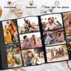 Artmag Photo Album 4x6 1000 Photos, Large Capacity Wedding Family Leather Cover Picture Albums Holds Horizontal and Vertical 4x6 Photos with Black Pages(Dark Green) view 3