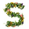 1pc Artificial Sunflower Vine for Home Decor Wedding Party Rattan Decoration Faux Floral Garland Greenery for Easy Arrangement and Festive Accents view 1