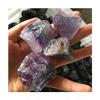 Bulk Natural Crystals raw Rainbow Fluorite Rough Stones for Decoration 200g view 1