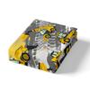 Kids Cartoon Car Bed Sheet Set Queen Size Boys Construction Vehicles Bedding Set for Teens Children Cartoon Machinery Truck Bed Sheets Set Construction Site Cars Bed Cover 4Pcs, Super Soft,Breathable view 4