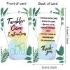 200 Pieces Tumbler Care Cards Instructions 3.5 x 2 Inch Packaging Customer Direction Card for Tumbler, Snow Globe, Cup, Mug Small Business Online Shop Owner view 2