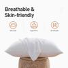 Acanva Bed Pillows for Sleeping 2 Pack with Luxury Hotel Quality, Super Plush 3D Fiber Filling, Top-end Microfiber Cover for Side Stomach Back Sleepers view 3