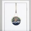 Sattiyrch 15" Wreath Hanger for Front Door, Over the Door Wreath Hook view 2