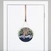Sattiyrch 15" Wreath Hanger for Front Door, Over the Door Wreath Hook view 2