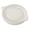 ZRM&E Porcelain Grater Plate White Ceramic Multipurpose Grinder Plate Burnishing Machine for Fruits Vegetables Ginger Garlic Onion view 1