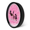 Beauty Shop Nail Studio Custom Wall Clock Pedicure Salon Supplier Artwork Personalized Manicure Salon Name Silent Wall Clock(Metal Frame) view 2