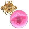 1pc 3D Bumble Bee Cake Silicone Mold Fondant Candy Chocolate Clay Mould Sugarcraft Non Stick Flexible Bakeware view 1