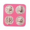1pc Silicone Cake Mold Egypt Sphinx Pharaoh Cake Decorating Tools Cookie Chocolate Moulds Fondant 4 Holes view 2