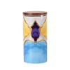 Ceramic Joe Creative Ink Splashing Colorful Sealed Can Coffee Candy Snacks Tea Seasoning Hand Painted Ceramic Storage Can (Large-8in) view 1