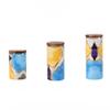 Ceramic Joe Creative Ink Splashing Colorful Sealed Can Coffee Candy Snacks Tea Seasoning Hand Painted Ceramic Storage Can (Large-8in) view 2