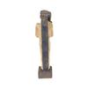 Art ancient Egypt statue of God khonsu the God of the moon and protection made of heavy stone with natural colours view 3
