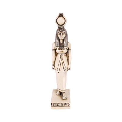 Statue of Egyptian Goddess Isis made of polystone