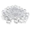 LYFJXX Fake Ice, Clear Fake Ice Cubes Acrylic, 17 mm 100 PCS Acrylic Decorative Ice Cubes for Photography Accessories Props Decoration Vase Fillers view 2