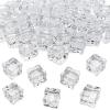 LYFJXX Fake Ice, Clear Fake Ice Cubes Acrylic, 17 mm 100 PCS Acrylic Decorative Ice Cubes for Photography Accessories Props Decoration Vase Fillers view 3