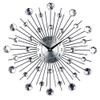 ARTIBETTER Wall Clocks Crystal Wall Clock Personality Artistic Wall Clock Silver Iron Wall Clock Decorative Wall Clock view 1