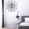 ARTIBETTER Wall Clocks Crystal Wall Clock Personality Artistic Wall Clock Silver Iron Wall Clock Decorative Wall Clock view 3