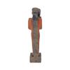 Art ancient Egypt statue of God khonsu the God of the moon and protection made of heavy stone with natural colours view 3