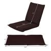 BestComfort Set of 2 Folding Floor Chair 6-Position Adjustable Meditation Chair Video Gaming Chair for Reading TV Watching, Portable Floor Seat Lounge Sofa Chair for Kids Teens Adult, Coffee view 3