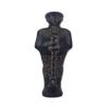Black Heavy Stone Unique Statue of The Egyptian Lord Ptah-Hotep, Minster and Philosopher Writer of The World Oldest Book (2200 BCE) view 1