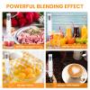 Rosydawn 1200W 12-Speed Immersion Blender Handheld, 5 in 1 Emersion Stick Blender Electric, 600ml Beaker, 500ml Chopper, Egg Whisk, Milk Frother, White view 2