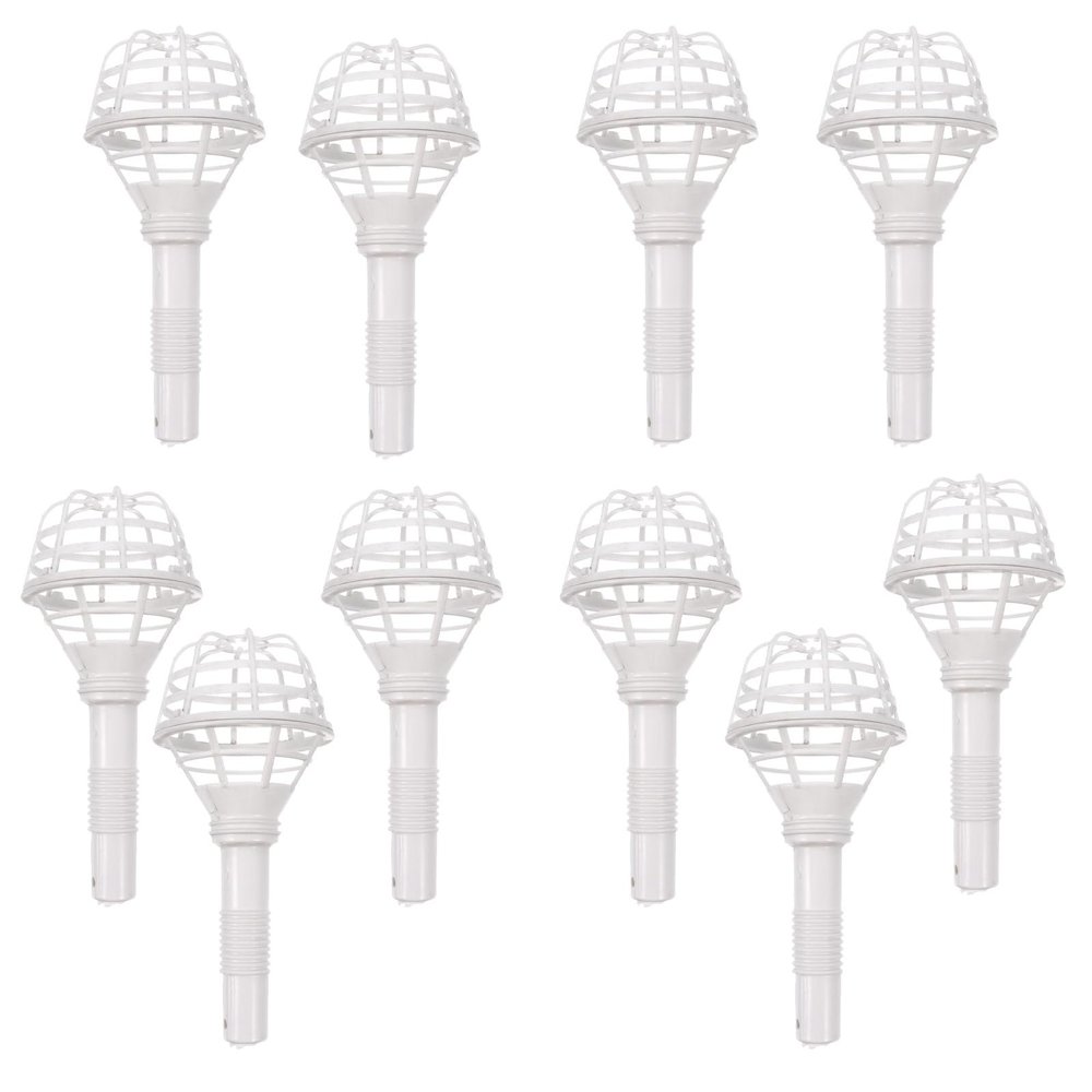 ARTIBETTER 10pcs Bouquet Holders Foam Floral Handle Handle Bouquet Holder for Bridal Fresh Flowers Silk Flowers Wedding Supplies Decoration