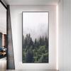 Decortive Privacy Mountain Forest Static Cling Window Stickers No Glue Frosted Window Coverings (90x140cm/35.2"x55.1") view 2