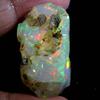 Dazzlegems 75.15 Cts AAA 100% Natural Rainbow Welo Fire Ethiopian Opal Rough Loose Gemstones-BC42 view 1